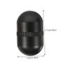 COOLHIYA Anti-aging Jade Roller for Face and Neck Cooling Facial Massage Tool with Metal Shell Eye and Face Massage Ball to Reduce Puffiness and Fine Lines Enhance Skincare Absorption view 2