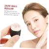 COOLHIYA Anti-aging Jade Roller for Face and Neck Cooling Facial Massage Tool with Metal Shell Eye and Face Massage Ball to Reduce Puffiness and Fine Lines Enhance Skincare Absorption view 4