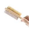COOLHIYA 2pcs Double-Sided Pumice Foot Scraping Plates with Bristles Callus Remover and Dead Skin Brush for Pedicure Care and Smooth Feet Maintenance view 1