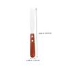 COOLHIYA Hair Removal Spatula Stainless Steel and Wood Waxing Applicator Comfortable Grip for Salon and Home Use Wax Scraper Tool for Women Hair Removal view 2