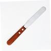 COOLHIYA Hair Removal Spatula Stainless Steel and Wood Waxing Applicator Comfortable Grip for Salon and Home Use Wax Scraper Tool for Women Hair Removal view 4