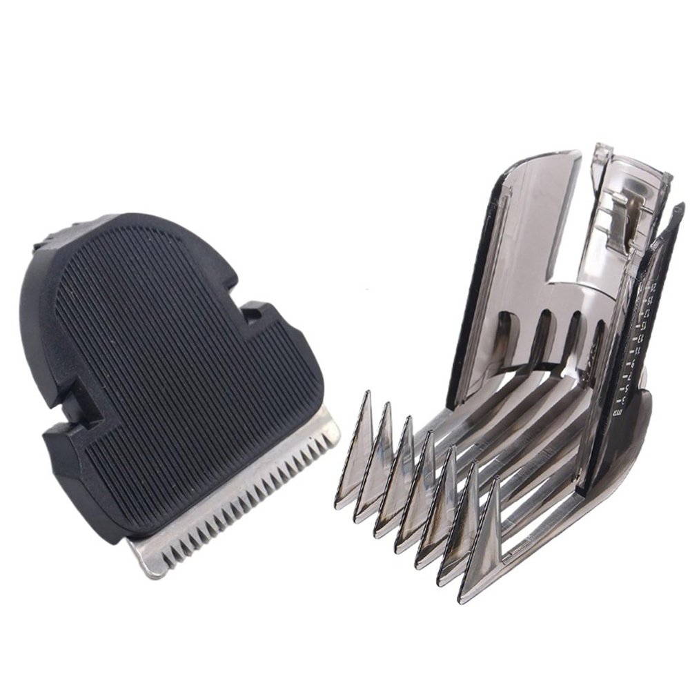 Compatible For Philips, QC5105 QC5115 QC5155 QC5120 QC5125 QC5130 Replace Shaver Razor Blade Assembly Hair Clipper Comb Barber Trimmer Cutter 2Pcs/Set