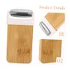 ETHZZLE Portable Jade Facial Roller for Eye Care Massage Natural Wood Handheld Face Massager Compact for Travel Enhances Circulation and Reduces Puffiness view 3