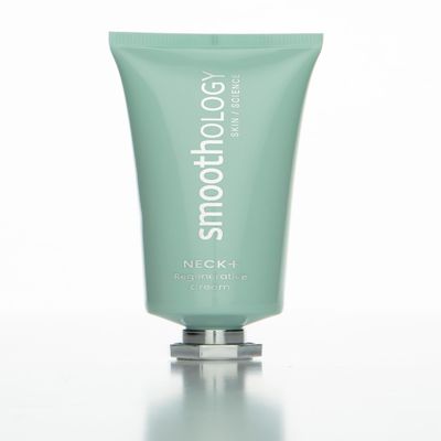 Smoothology NECK+ Regenerative Cream, Collagen Boosting Neck Cream, Firms,Tightens, Lifts, with Peptides & Growth Factor Complex, Gentle on Skin,Clinically Tested, 1.7 fl oz (Full-Size)