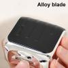 2 in 1 Automatic Electric Nails Clippers with Polishing Storage & LED Light Nails File Toenail Trimmer Adult Kids Nail Cutter view 3