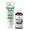Toenail Softener for Thick Hard Toenails - Safe for Seniors & All Ages - Fast-Acting Toenail Softening Cream - Non Greasy Nail Cream Formulated with Natural Aloe Vera (1 Ounce Tube and Miracure) view 1