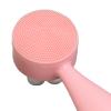 3Pcs Facial Cleansing Brush, Double Sided Face Brush, Cleansing Exfoliation Removing Blackhead Massaging, Soft with Ergonomic Handle, Portable Facial Brush for Daily Skin Care view 4