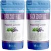 Back Soothing Bath Salt 32 Ounces Epsom Salt with Natural Bergamot, Lavender, Eucalyptus and Peppermint Essential Oils Plus Vitamin C in BPA Free Pouch with Easy Press-Lock Seal (Pack of 2) view 1