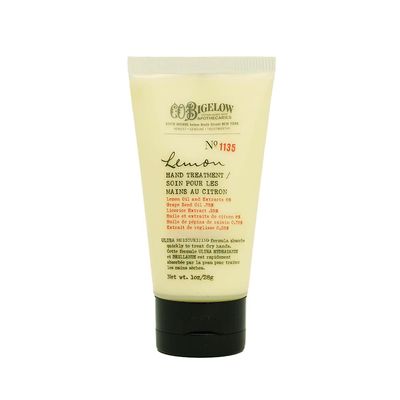 C.O. Bigelow Lemon Hand Treatment, Lotion for Dry Hands with Lemon Extract, Moisturizing Lotion and Hand Treatment, 1 oz (Pack of 2)