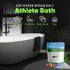 Athlete Bath Salt 32 Ounces Epsom Salt with Natural Lavender, Pine, Peppermint and Eucalyptus Essential Oils Plus Vitamin C in BPA Free Pouch with Easy Press-Lock Seal (Pack of 2) view 4
