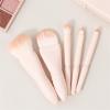 5 Pcs Professional Travel Brush Set Full Face Make Up Makeup Brushes With Storage Case Powder view 4