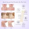 Neck Lift Tape Invisible - 20Pcs Instant Face & Neck Firming Tape with 4 Bands, Lifting for Sagging Skin, Jaw Contouring, Waterproof & Reusable Wrinkle Patches for Women view 2