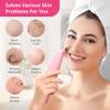 UNOISETION Diamond Microdermabrasion Machine, Professional Portable for Travel Microdermabrasion Device,Rechargeable Cordless Dermabrasion Facial Machine with 3 Levels, Pink view 2
