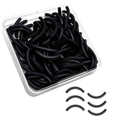 80Pack Fit for Tweezerman Eyelash Curler Refills,High Elasticity Silicone Replacement Pad Compatible with Tweezerman Eyelash Curler,Gentle & Safe,Use with Eye Lash Curlers.