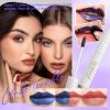 MLSMILE Lip Stain Peel Off High Pigment Matte Lip Color,All-Day Vibrant Kiss-Proof Lip Stain, Long Lasting Waterproof Lip Tint for Women view 4