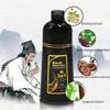 3-in-1 Black Hair Dye Shampoo, Natural Herbal Formula with Ginseng Extract, Multiple Color Options, 500ml (Coffee) view 4
