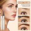 2 Pcs Microblading Eyebrow Pen, 2025 Upgraded 3D Waterproof 4-Tip Eyebrow Pencil, Natural Makeup Long-Lasting Fine Stroke Magic Eyebrow Pencil for Women Stay on All Day (Light Brown(2 Pcs)) view 4