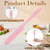 6 Pcs Silicone Wax Stick Applicator,Pink Reusable Wax Sticks Scraper Set,Non-Stick Hard Hair Removal Waxing Spatulas,Waxing Applicator for Women Sticks Supplies Home Salon Body Using view 4