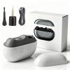 2026 New Smart Nail Clipper, Electric Nail Clippers for Seniors, 3-in-1 Multi-Functional Smart Nail Clipper with LED Light & Polishing, USB Rechargeable for Adults,Seniors,Women,Men & Kids (White) view 1