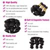 Human Braiding Hair for Boho Braids Loose Deep Wave Bulk Human Hair Knotless 100% Unprocessed Brazilian Virgin Hair Extensions for Braiding Curly Water Wave 1 Bundle No Weft 100g 24inch Natural Black view 3