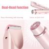Ezme - Ezme Razor, The Trimmie 2.0 by Ezme, Ezme Bikini Trimmer, Ezme Shaver, 2 in 1 Ezme Hair Removal, Waterproof Wet & Dry Use for Bikini Area (Blue)(Purple) view 3
