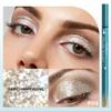 UOCK Dual-ended liquid eyeliner, ultra-fine tip shimmering eyeshadow eyeliner, high-pigment fluorescent pen - create the perfect eye makeup, waterproof and quick-drying. (04#CHAMPAGNE) view 2