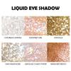 UOCK Dual-ended liquid eyeliner, ultra-fine tip shimmering eyeshadow eyeliner, high-pigment fluorescent pen - create the perfect eye makeup, waterproof and quick-drying. (04#CHAMPAGNE) view 3