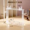 Acrylic Holder and Organizer Compatible with Airwrap of Dyson and Airwrap Attachments, Upgrade Airwrap holder Stand Storage, Countertop Airwrap Styler Rack Compatible with Airwrap Accessories view 2