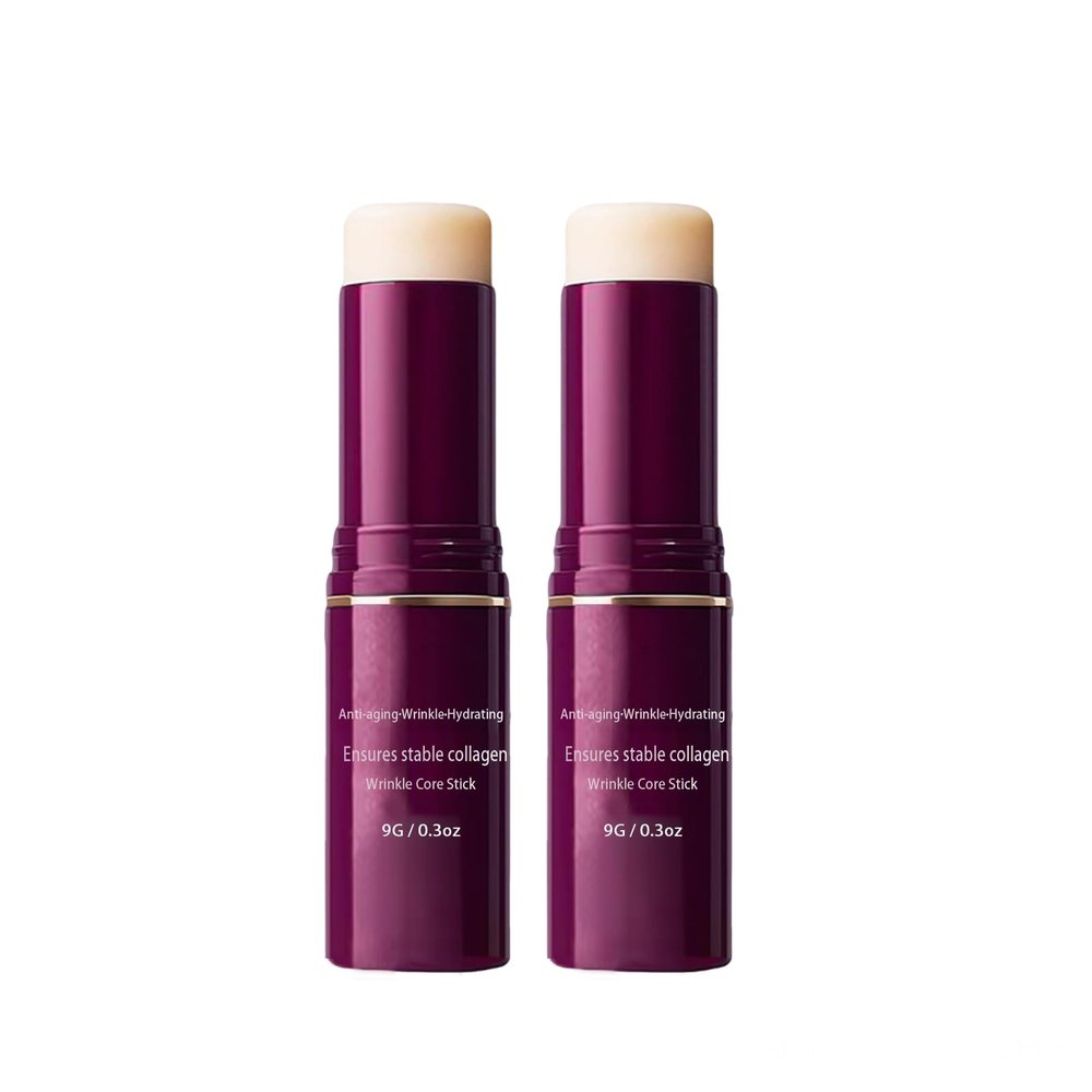 2PCS Calcium Multi Balm, cementerre calcium multi balmKorean collagen moisturizing stick, anti wrinkle moisturizing cream for intensive repair, firming skin, suitable for eyes, neck and face