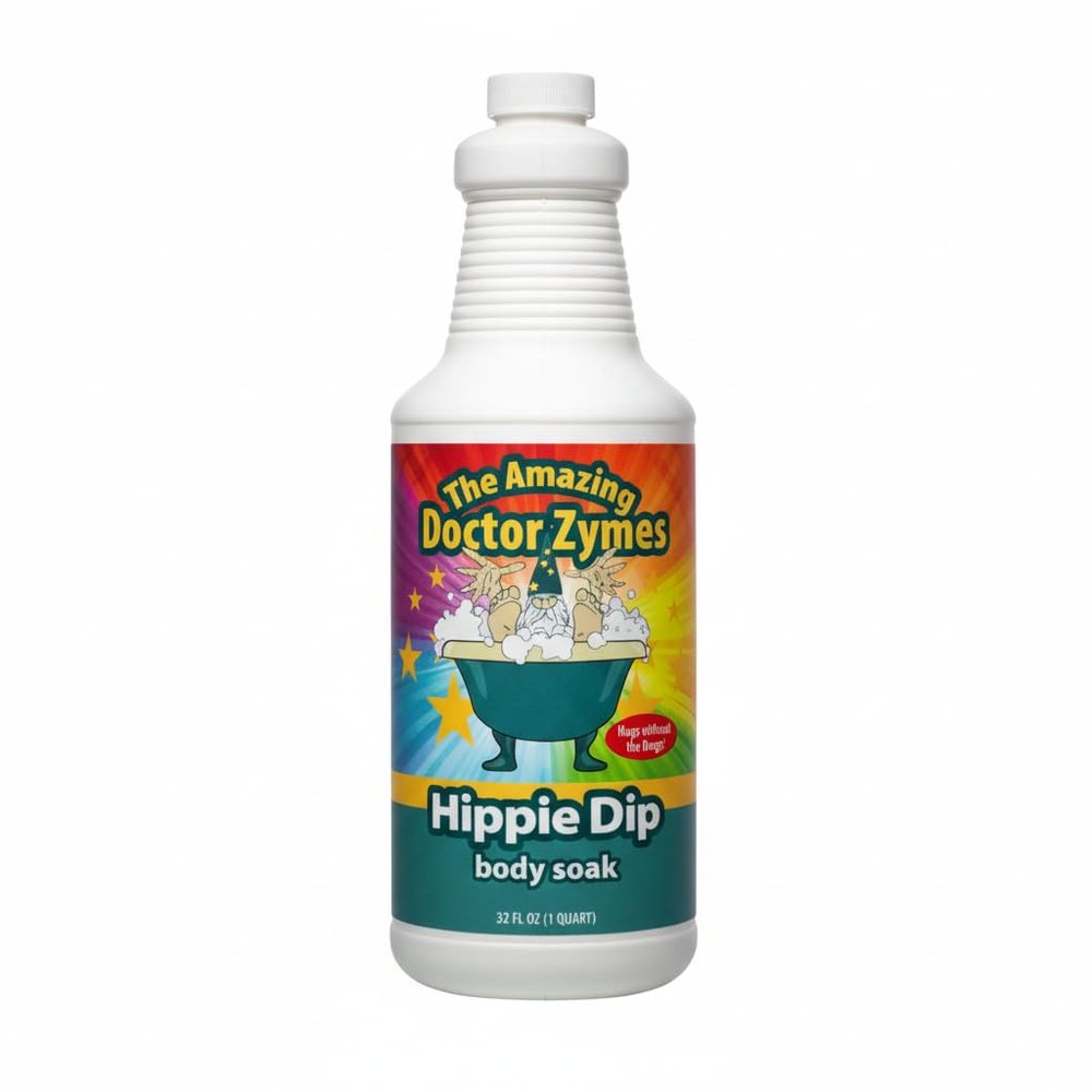 Hippie Dip Body Soak, Natural Herbal Bath Soak for Itchy Skin, Irritation & Redness  Calming Wellness Soak for Comfort, Relaxation & Skin Recovery Support