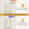12 Ounce Ceramic Foaming Soap Pump Dispenser Refillable Ideal for Bathroom Kitchen view 3