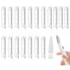 18 Pcs Replacement Head for Finishing Touch Flawless Dermaplane Glo Facial Exfoliation Lighted, Dermaplane Refill Blades for Flawless Vibrating Dermaplane Razor, Safety Micro-Guards for Skin view 1