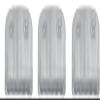 YXZZZZ for Wahl Hair Clipper Detachable XL Trimmer Blade fits Model 9854L- 59300-800 3 Pack view 2