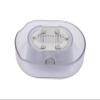 Manual Shaver Rinser Cleaner-No Electricity Needed Push Type Blade Cleaning Tool For Most Head Shavers(Clear) view 1