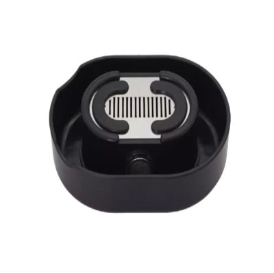 Manual Shaver Rinser Cleaner-No Electricity Needed Push Type Blade Cleaning Tool For Most Head Shavers(Black)