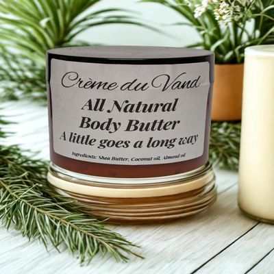 All natural body butter (6 oz, Tea Tree)