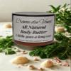 All natural body butter (6 oz, Peppermint) view 1