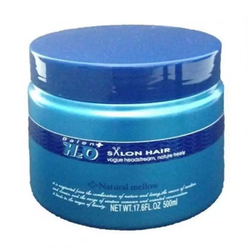 Kaijoe H2O Smooth & Repair Hair Mask (500ml) - Intensive Hydrating Treatment for Damaged, Dry, and Chemically Treated Hair - Restores Shine and Softness