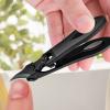 Angled Toenail Clippers - Angled Nail Toenail Cutter - Anti-Splash Trimmer for Ingrown Thick Manicure Fingernail Pedicure Grooming Daily Hospital Seniors Adults view 3