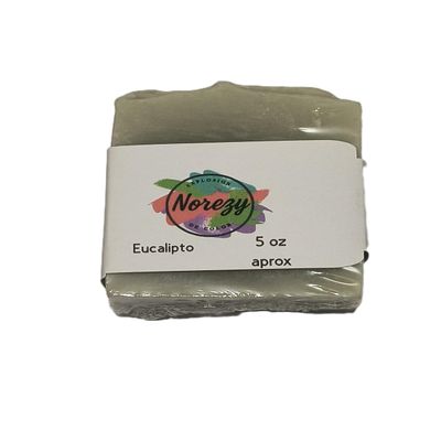 JABON ARTESANAL DE EUCALIPTO HECHO A MANO
