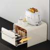 Kitchen Game-Changer! Drawer-Style Cup & Spice Organizer | Light Luxury Makeup Storage Box | Table/Countertop Declutter Master view 4