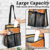 Ourtheme Cute Rabbit Guinea Pig Portable Shower Bag for Travel Gym Camp Beach Tote Shower Caddy Bags Hanging Toiletry Organizer for Bathroom Dorm Room Essentials view 4