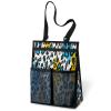 Ourtheme Leopard Print Pattern Portable Shower Bag for Travel Gym Camp Beach Tote Shower Caddy Bags Hanging Toiletry Organizer for Bathroom Dorm Room Essentials view 1