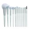13pcs Long Pole Wooden Handle Makeup Brush Set Soft Hair Loose Powder Eyeshadow Blush Beauty Brushes view 3