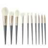 10pcs Bridge Eyeshadow Brushes Loose Powder Foundation Soft Brush Set Beauty Tools view 1
