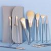 10pcs Bridge Makeup Brush Set Loose Powder Eyeshadow Foundation Soft Hair view 3