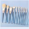 10pcs Bridge Makeup Brush Set Loose Powder Eyeshadow Foundation Soft Hair view 4