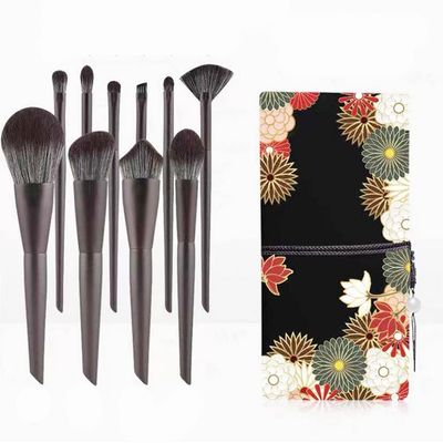 10 Makeup Brush Set Eyeshadow Blush Eye Portable Beauty Tool Foundation
