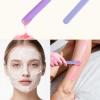 Clofiak 4PCS Silicone Wax Stick, Reusable Non Stick Waxing Applicator, Hair Removal Waxing Spatulas, Popsicle Sticks for Beauty Cosmetics Home Salon Body Use view 3