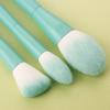 8 Makeup Brush Set Soft with Storage Bag Wooden Handle Beauty Hair Tools view 4